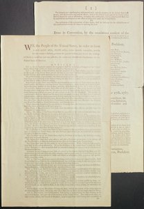 The United States Constitution, 1787 by American School